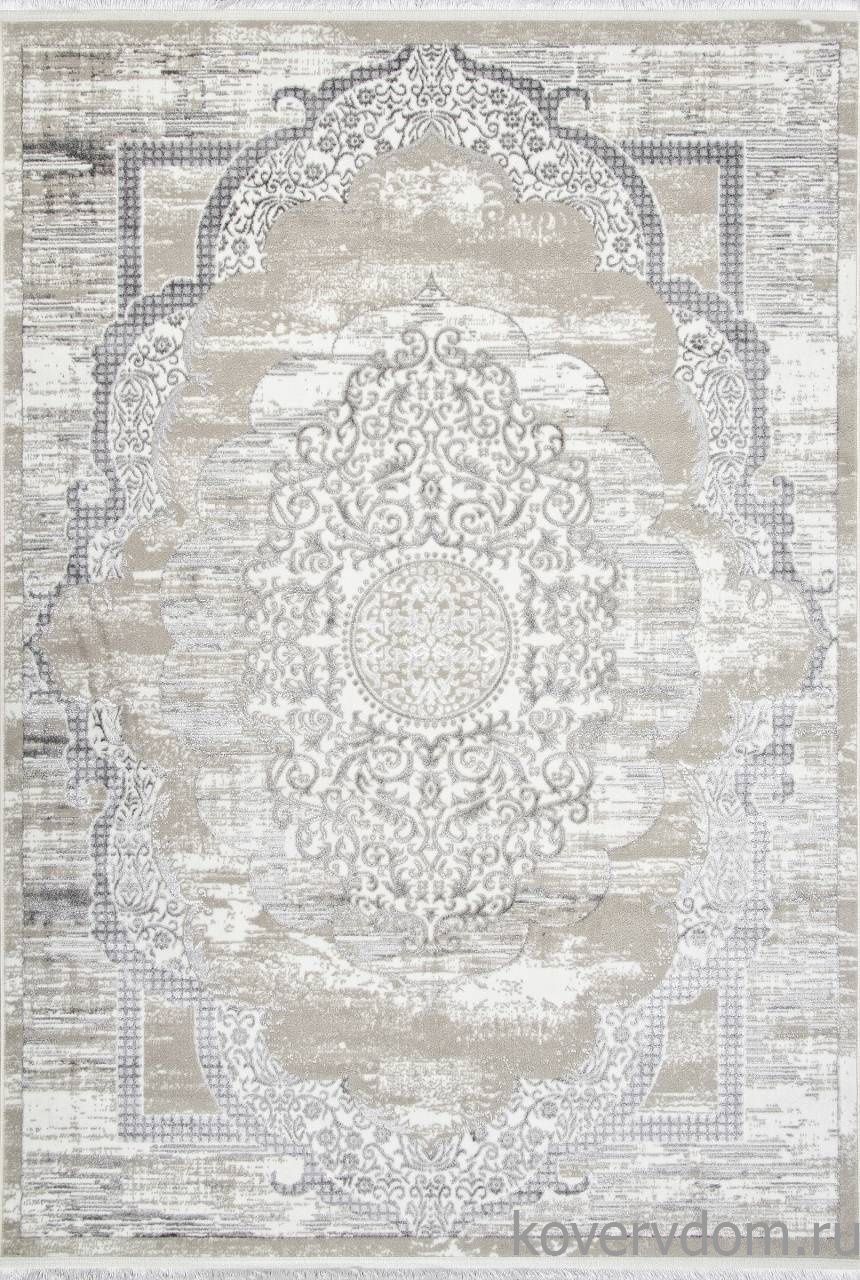 Ковер ALFANI-A Q018A GREY FDY / CREAM SHRINK Ковер ALFANI-A Q018A GREY FDY / CREAM SHRINK