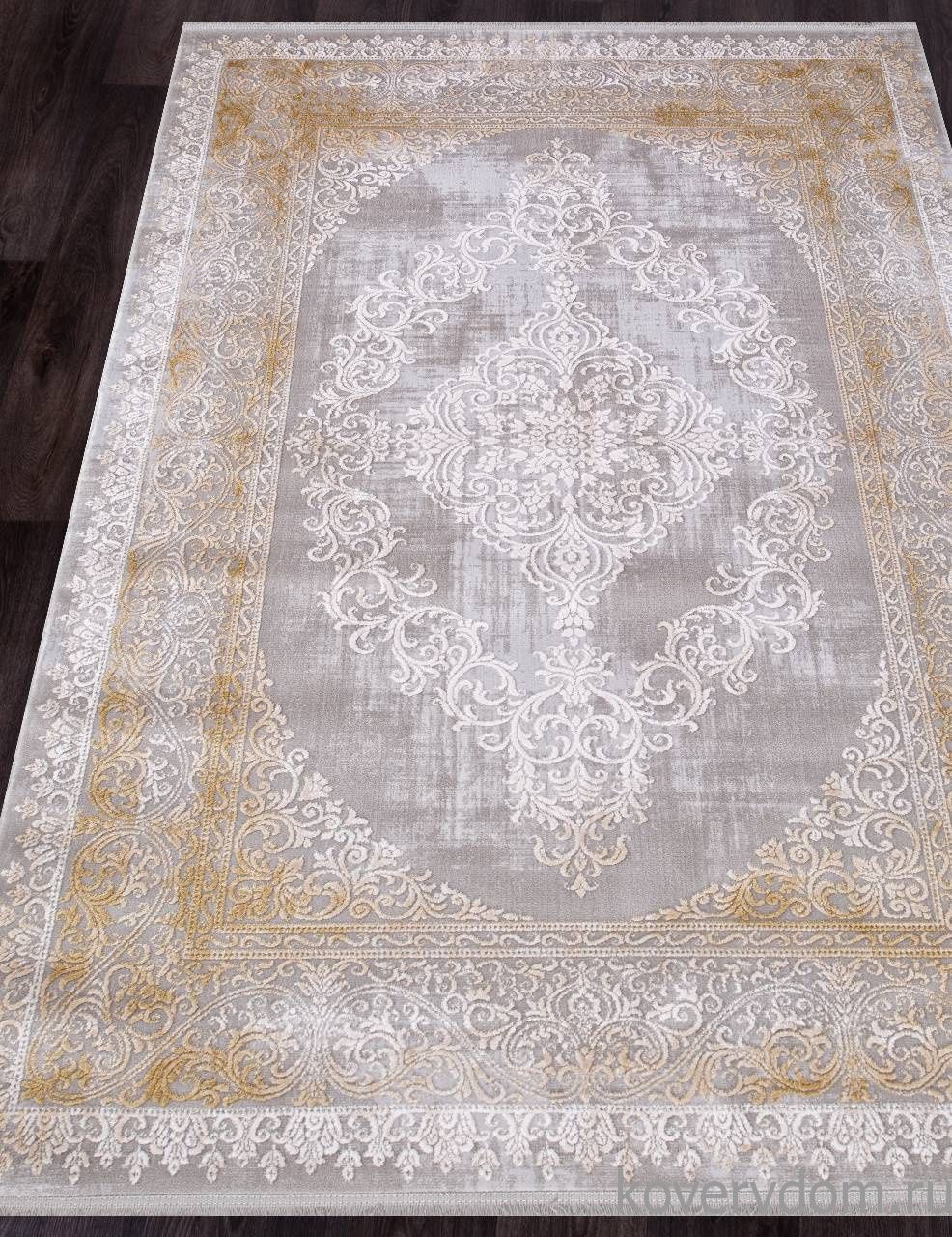 Ковер DIOR 5860E GREY - GOLD Ковер DIOR 5860E GREY - GOLD