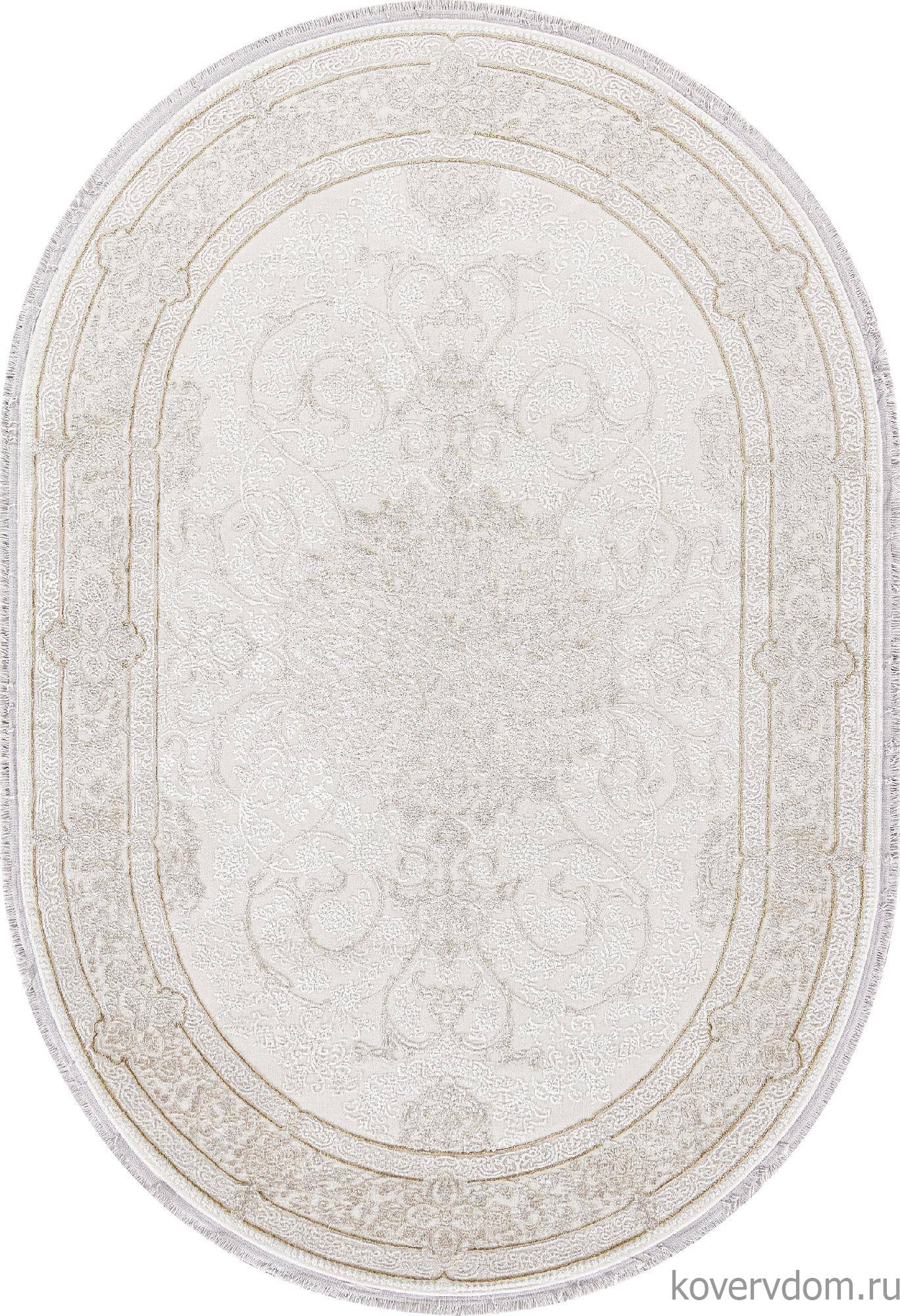 Ковер SANDALI-A 30031V CREAM / CREAM Овал Ковер SANDALI-A 30031V CREAM / CREAM Овал