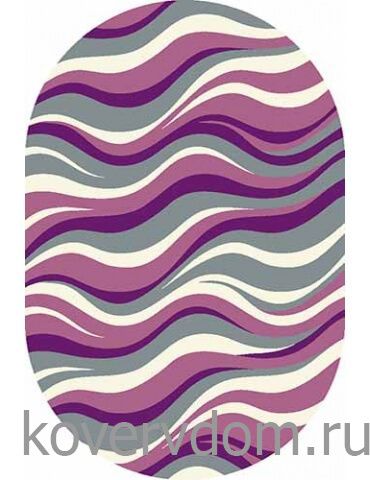 Ковер SUNRISE v817 GRAY-LILAC Овал Ковер SUNRISE v817 GRAY-LILAC Овал