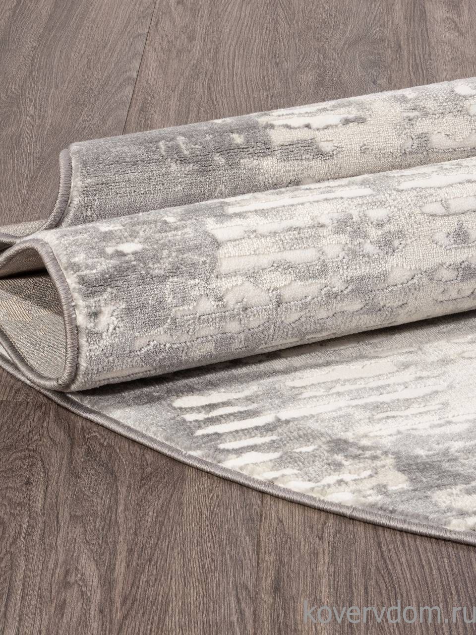 Ковер ATLANTIS D999 CREAM-GRAY Овал Ковер ATLANTIS D999 CREAM-GRAY Овал