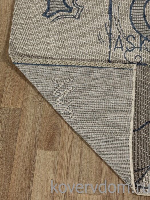 Ковер- циновка COTTAGE 4527 9A01wool blue Ковер- циновка COTTAGE 4527 9A01wool blue