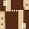 Ковер фризе TRIPLEX  Aloki dark brown