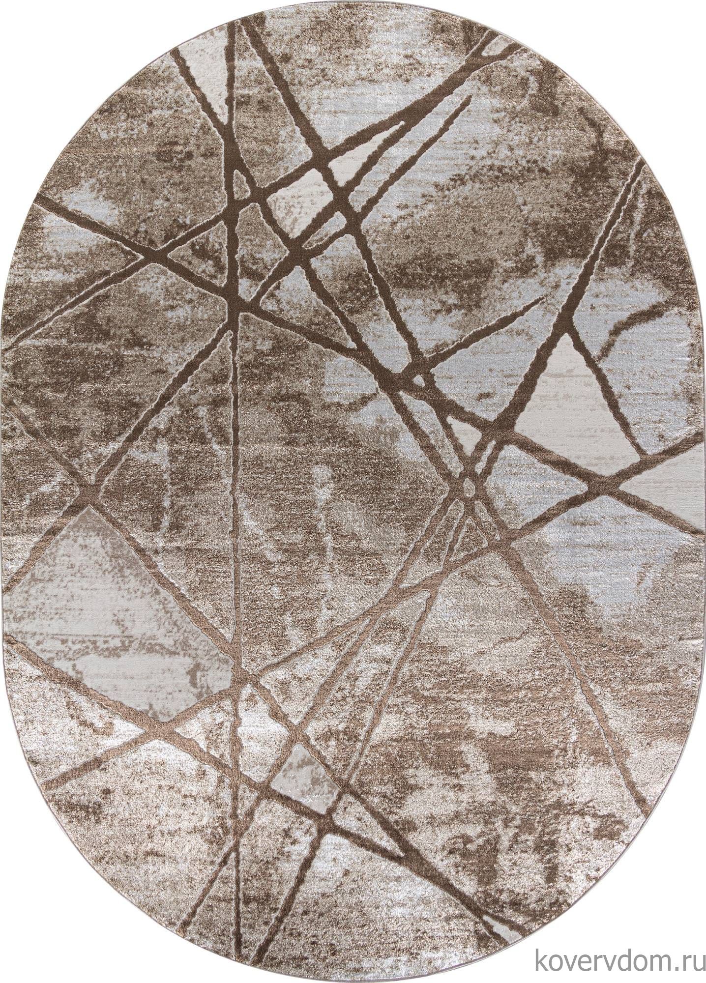 Ковер ANTEP O1702 665 CREAM / VIZON Овал Ковер ANTEP O1702 665 CREAM / VIZON Овал