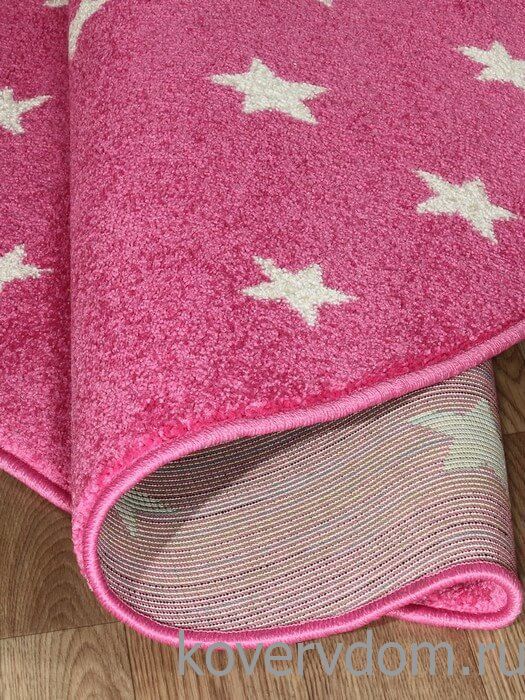 Ковер детский FUNKY TOP STARF pink ROUND Ковер детский FUNKY TOP STARF pink ROUND