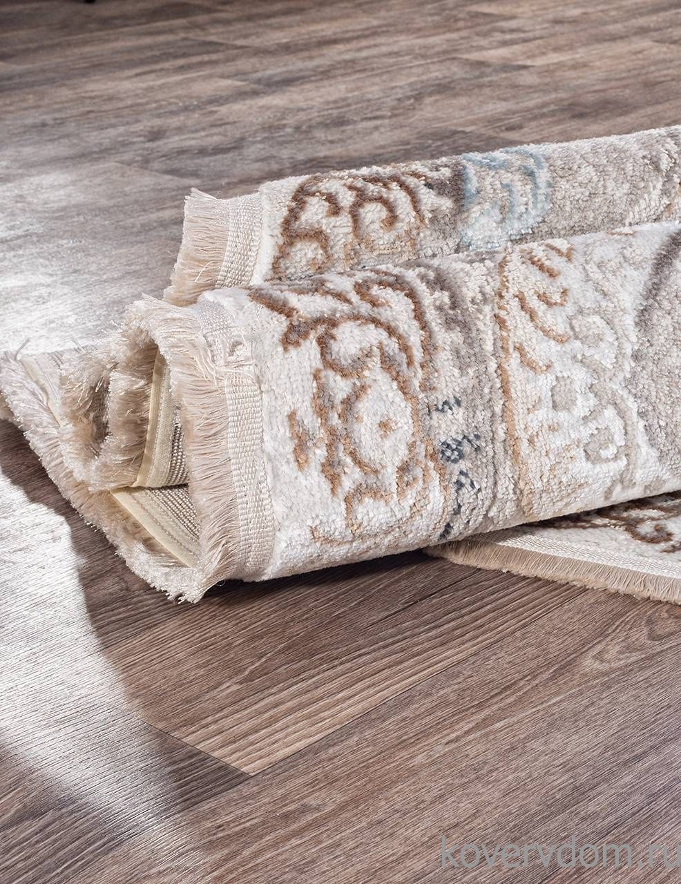 Ковер RODOS 7430B L.BLUE / CREAM Овал