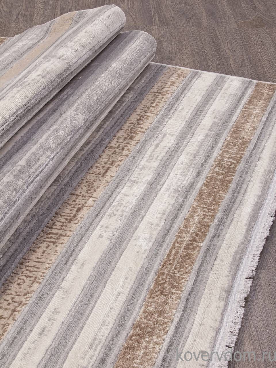 Ковер ALANYA 23903A L.GREY / BROWN Ковер ALANYA 23903A L.GREY / BROWN