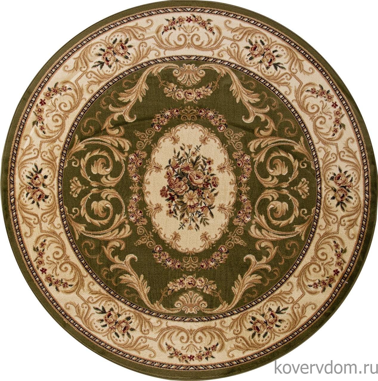 Ковер OLYMPOS D066 GREEN Круг Ковер OLYMPOS D066 GREEN Круг