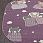 Ковер SOFIT 2922 LIGHT PURPLE Овал