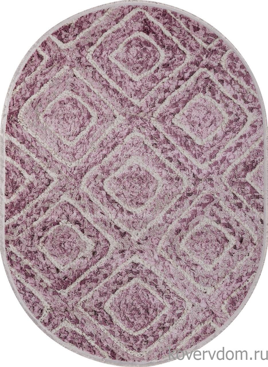 Ковер MOROCCO D856 PINK Овал