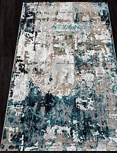 Ковер бирюзовый PARADIZE-A 01632A GREY / TURQUOISE