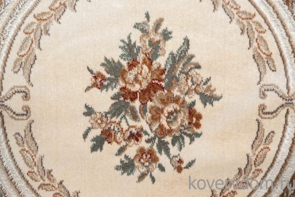 Рельефный ковер из вискозы GENOVA 38028 6262 60 КРУГ Рельефный ковер из вискозы GENOVA 38028 6262 60 КРУГ