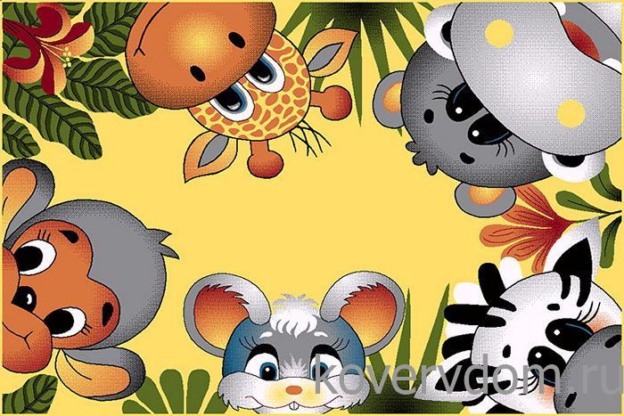 Детский ковер Веселые Зверушки MANGO 11058-150