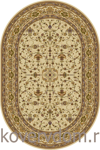 Ковер шерстяной Floare EDEM 249-61124 ОВАЛ