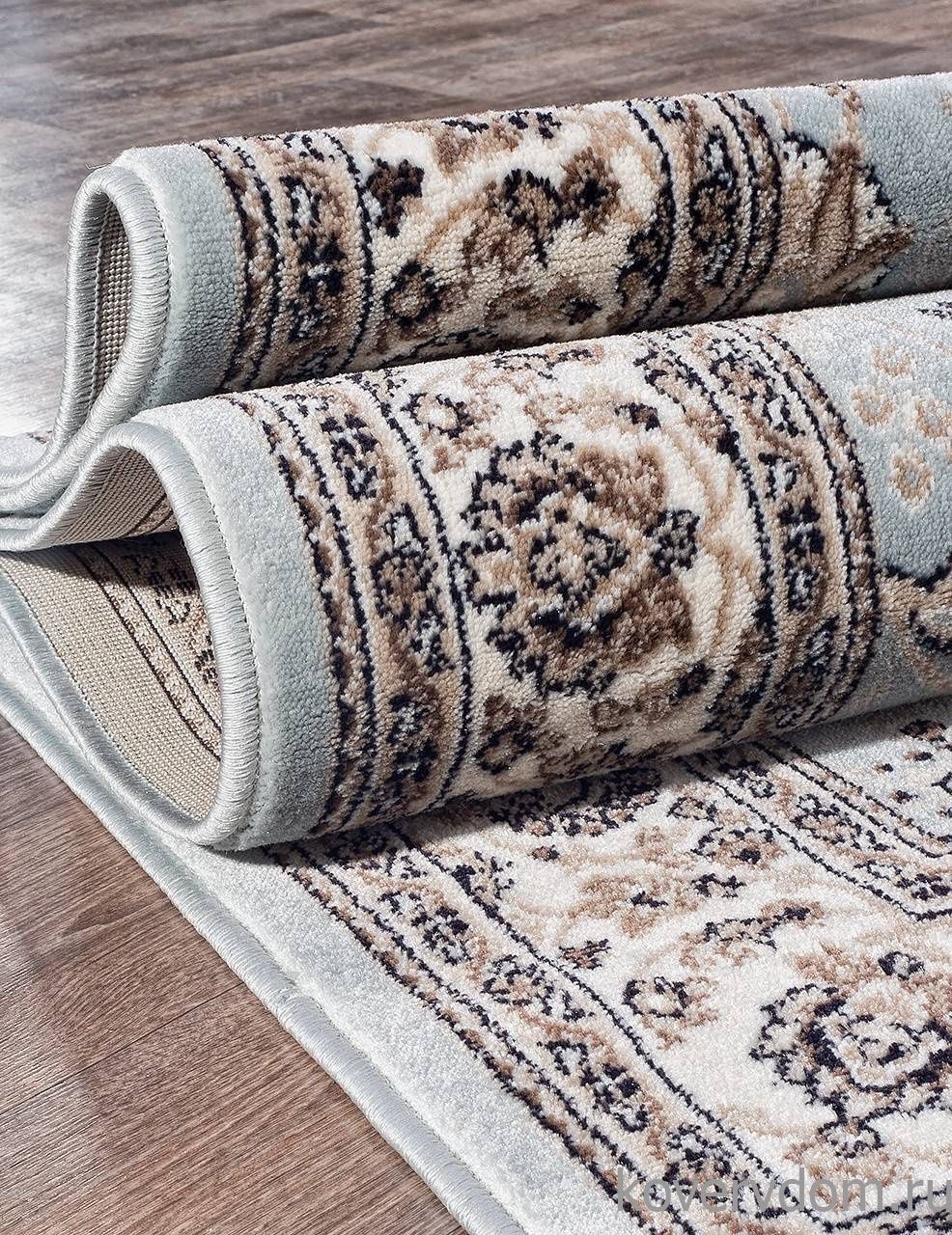 Ковер VALENCIA DELUXE D251 L.BLUE-BROWN Ковер VALENCIA DELUXE D251 L.BLUE-BROWN
