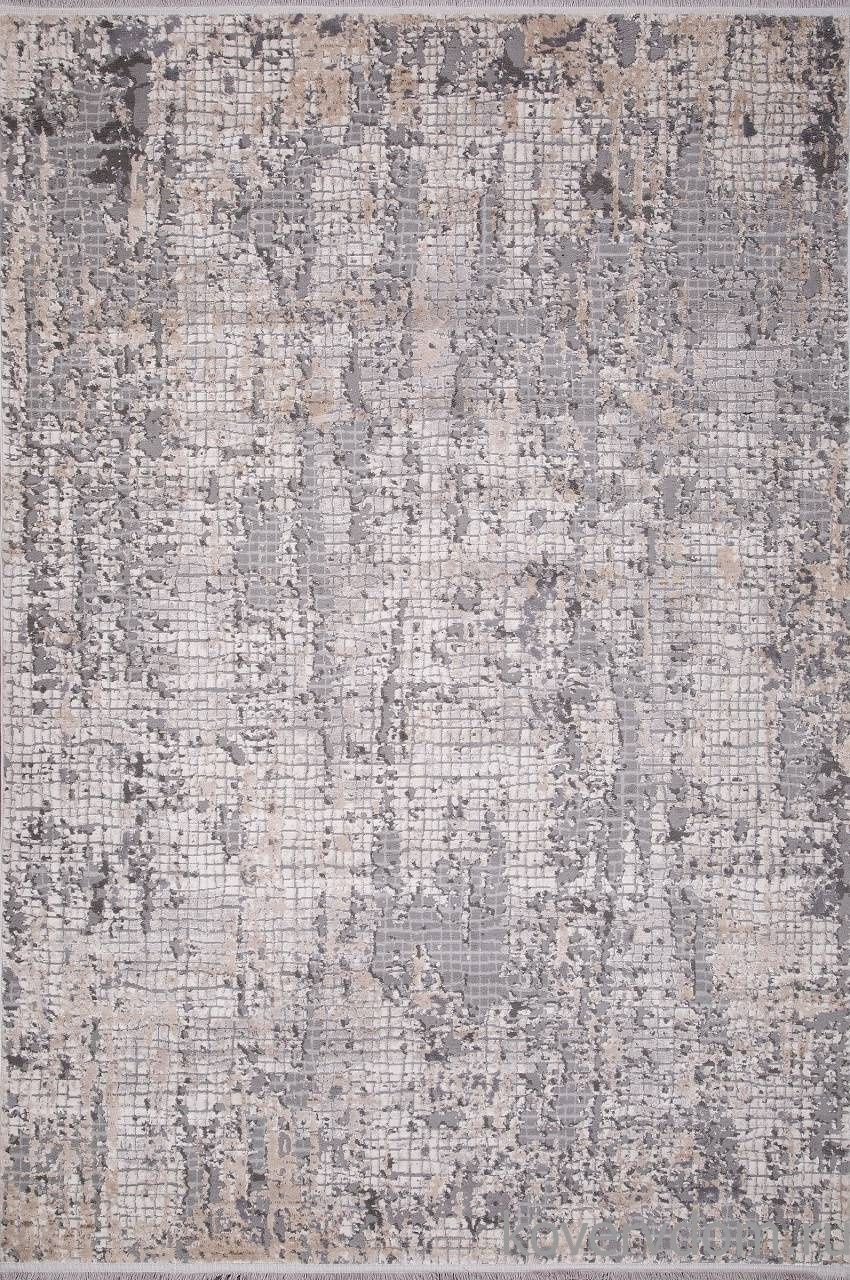 Ковер ALANYA 23539A GREY SHR / WHITE Ковер ALANYA 23539A GREY SHR / WHITE