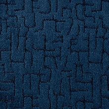 Однотонный ковер в коридор-палас BEREZA 053 темно-синий