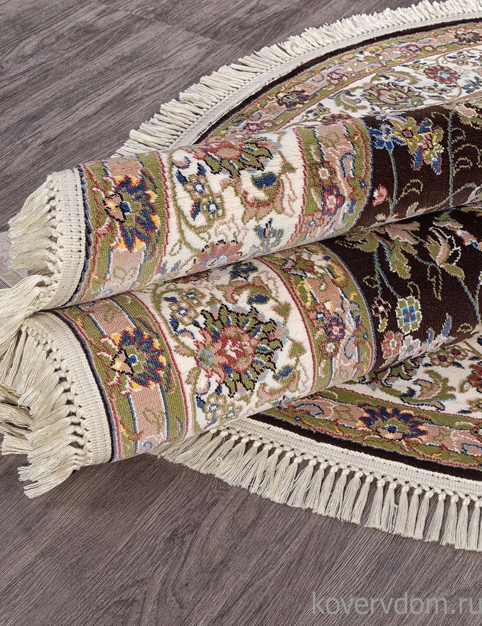 Ковер ARAVIA 5471 BROWN-CREAM Овал Ковер ARAVIA 5471 BROWN-CREAM Овал