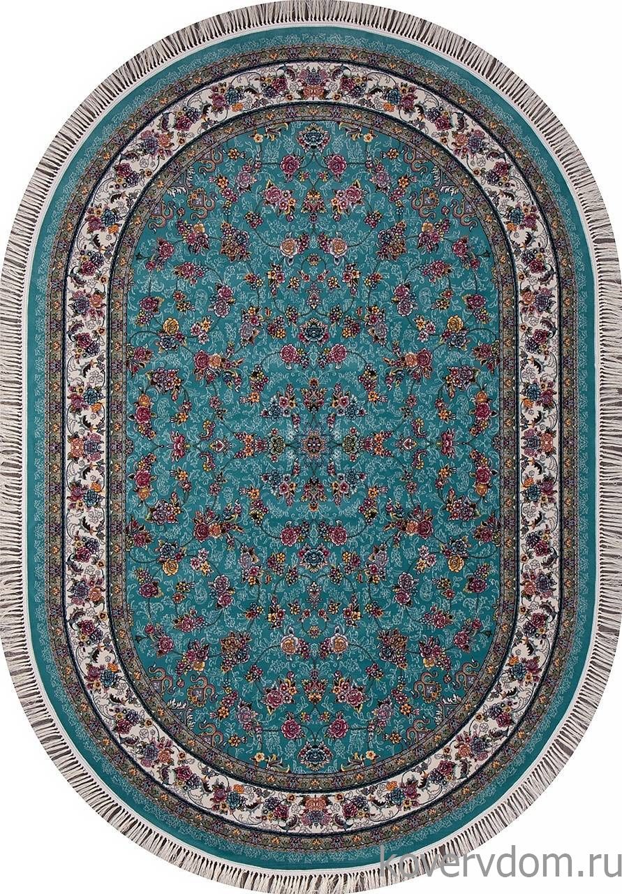 Ковер TEHRAN 7513 BLUE Овал Ковер TEHRAN 7513 BLUE Овал