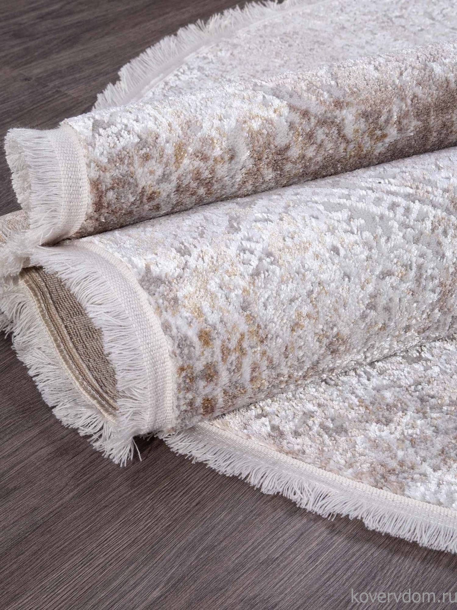 Ковер AJMAL LP 257 CREAM / BROWN Овал Ковер AJMAL LP 257 CREAM / BROWN Овал