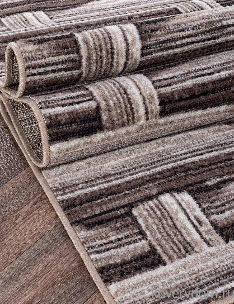 Ковер SIERRA D720 BEIGE-BROWN 2