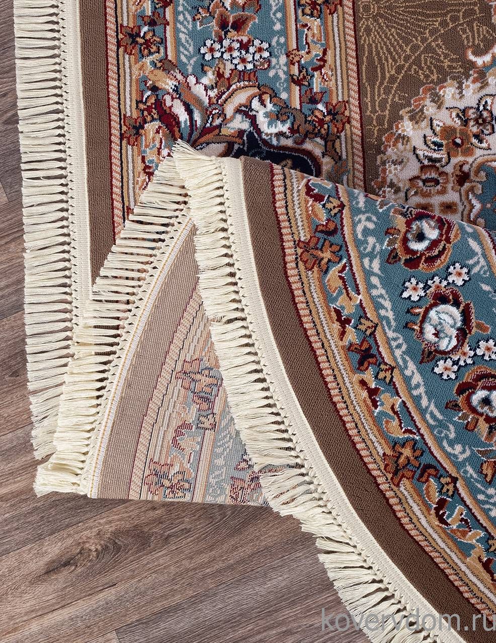 Ковер SHAHREZA D727 BROWN Овал