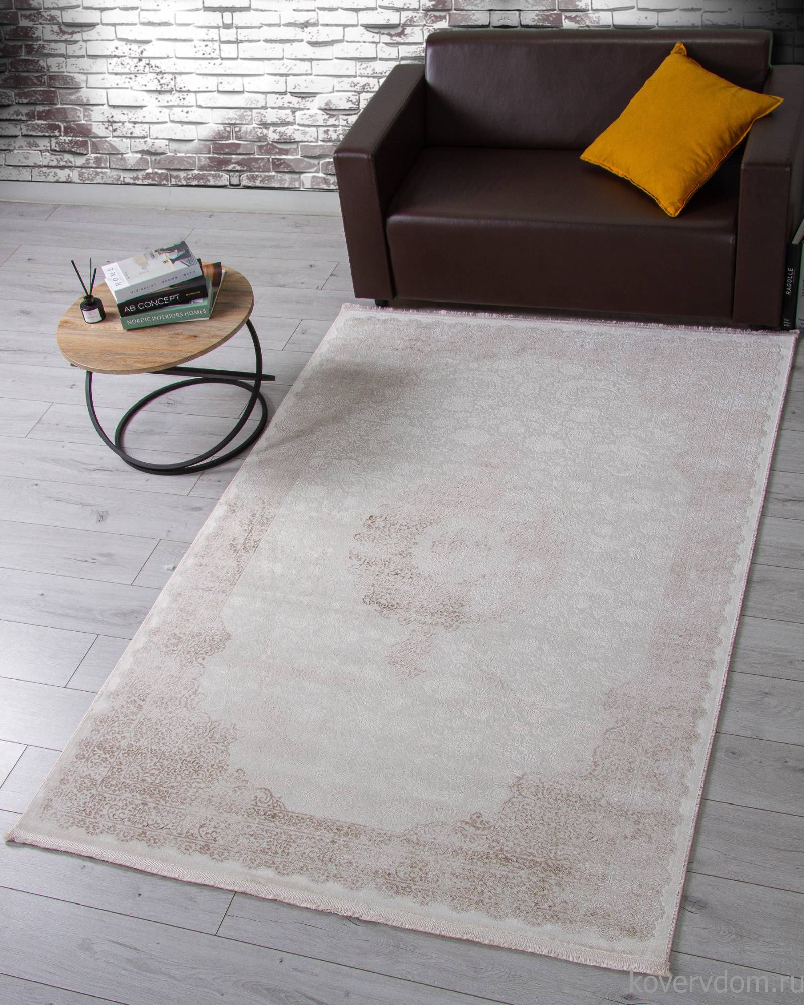 Ковер OASIS OC105A CREAM / CREAM Ковер OASIS OC105A CREAM / CREAM