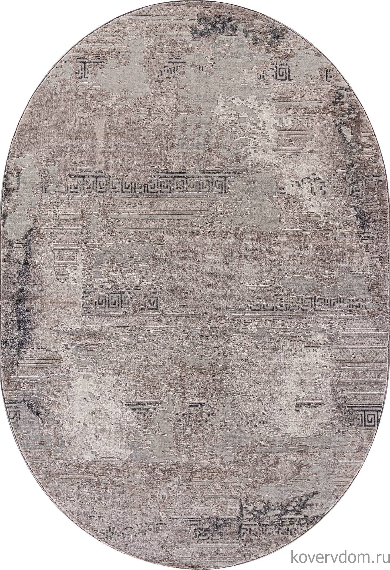 Ковер BRAND O1899 995 GREY / GREY Овал