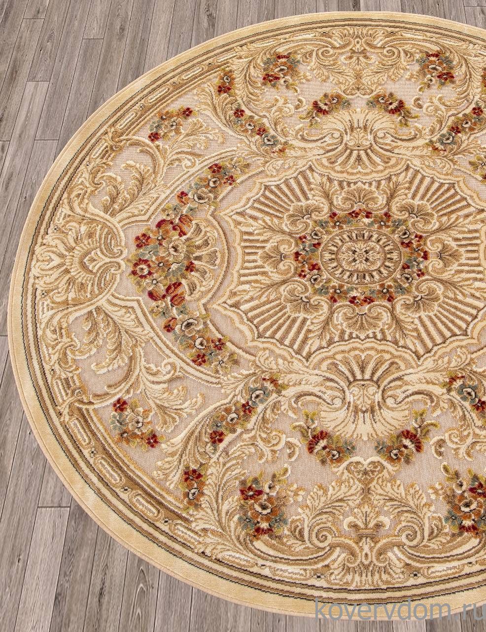 Ковер с цветами GENOVA 938388 636260 Круг V