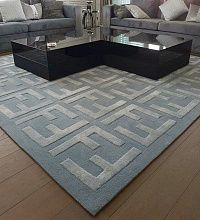 Ковер Creative Carpets - Hand Made ручной работы FENDI-3 grey