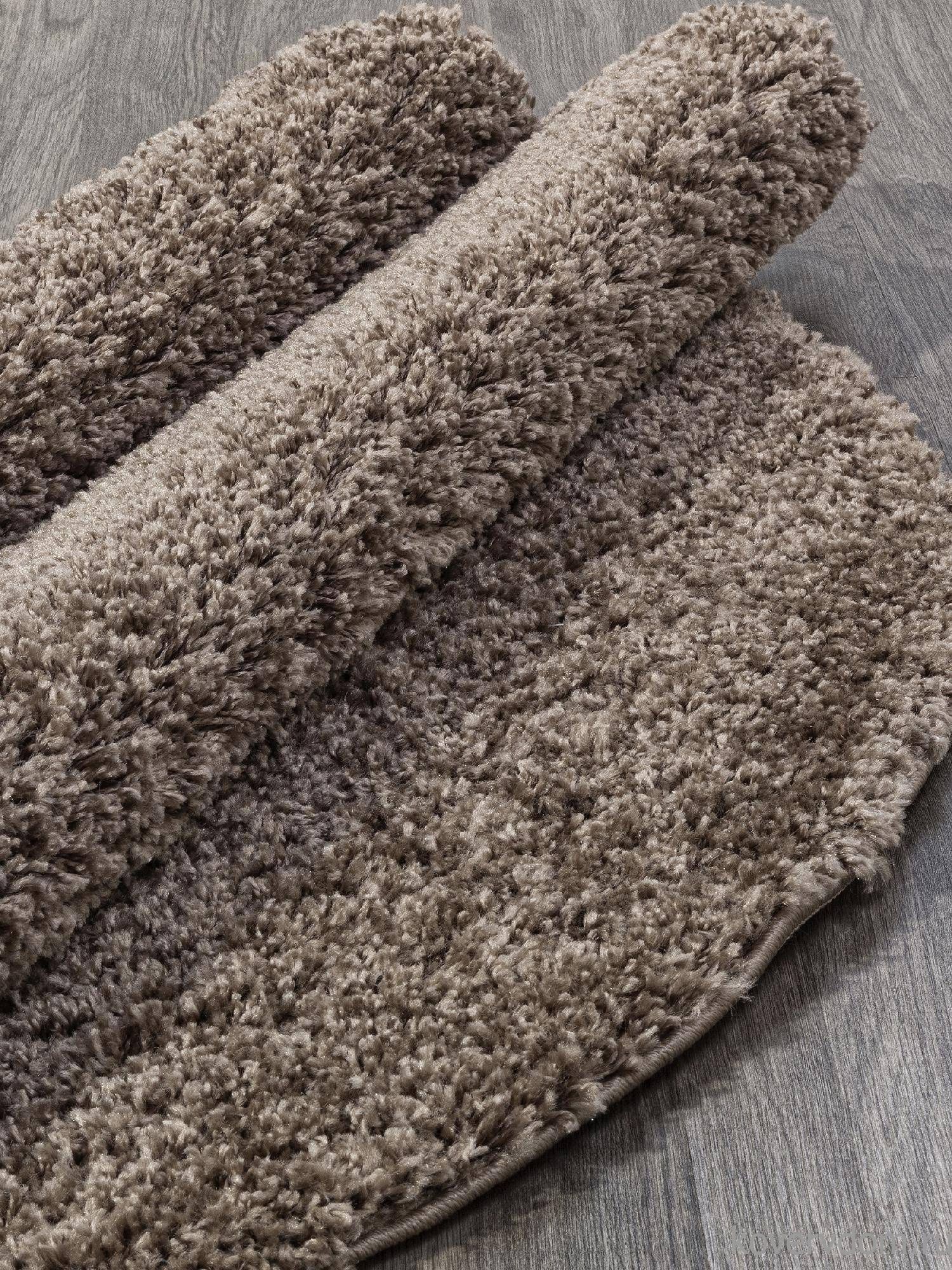Ковер SHAGGY TREND L001 DARK BROWN Круг Ковер SHAGGY TREND L001 DARK BROWN Круг