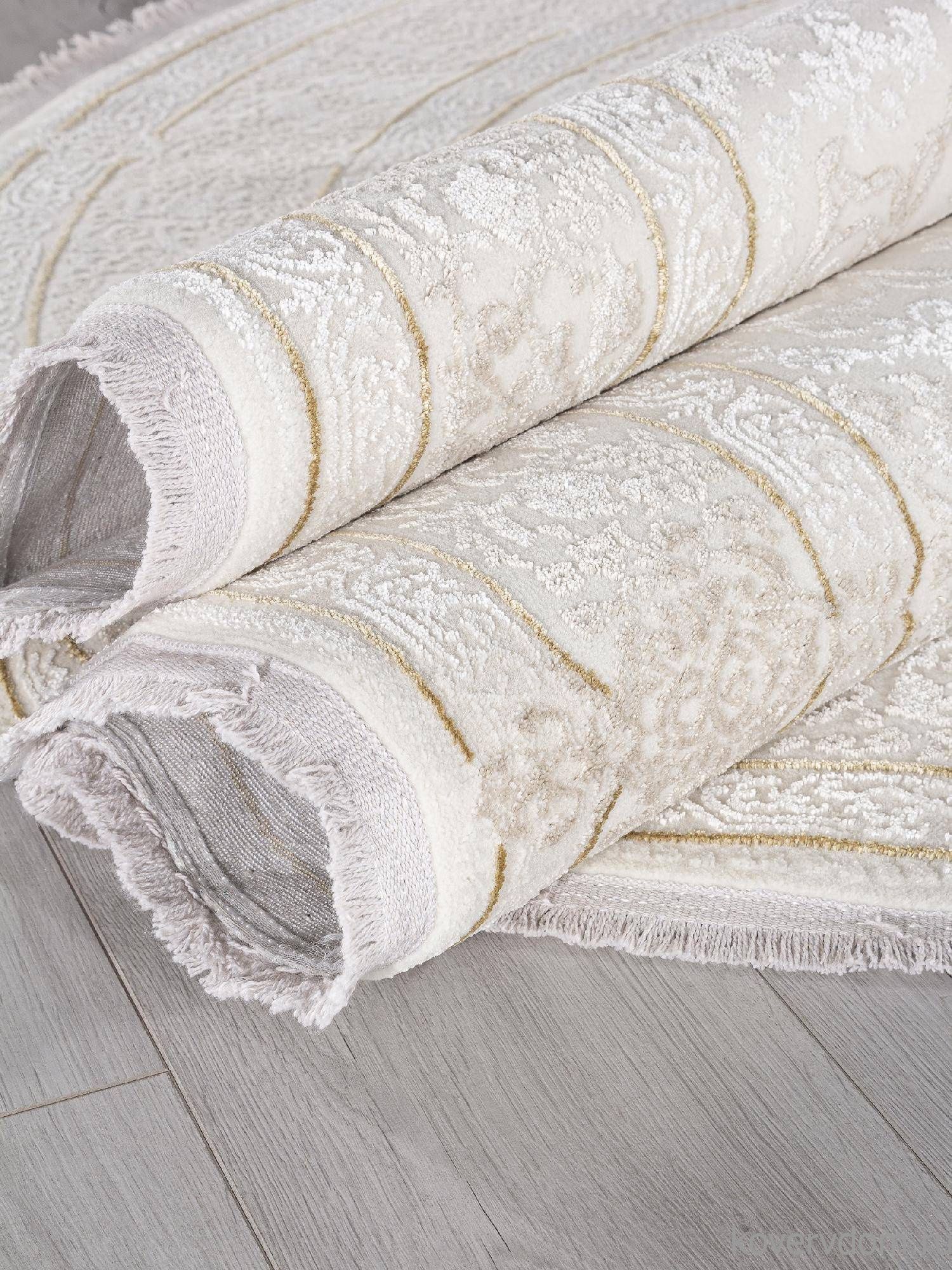 Ковер SANDALI-A 30031V CREAM / CREAM Овал Ковер SANDALI-A 30031V CREAM / CREAM Овал