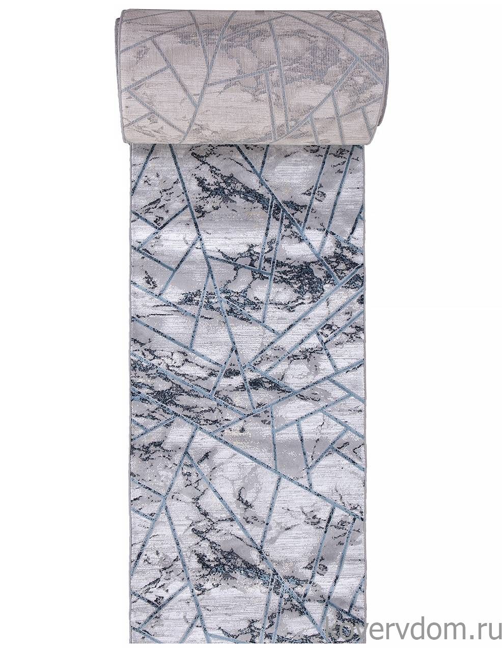 Ковровая Дорожка AJMAL LP 319 GREY / NAVY Ковровая Дорожка AJMAL LP 319 GREY / NAVY