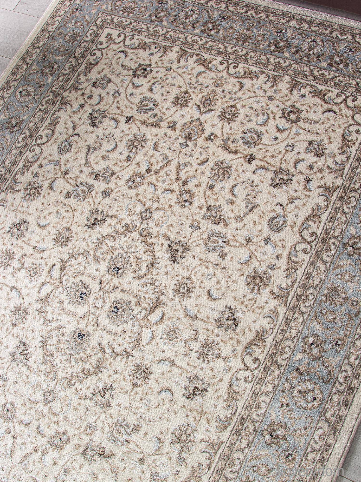 Ковер VALENCIA DELUXE F014 CREAM-L.BLUE Ковер VALENCIA DELUXE F014 CREAM-L.BLUE