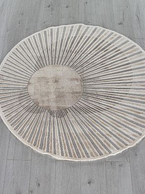 Ковер SAFIR-A 00837C GREY / BROWN Круг
