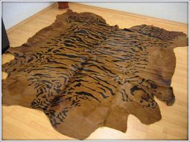 Ковер под шкуры животных-шкура Тигр Уссурийский мелисса