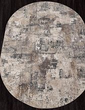 Круглый ковер SIESTA M032A CREAM / TAUPE Овал