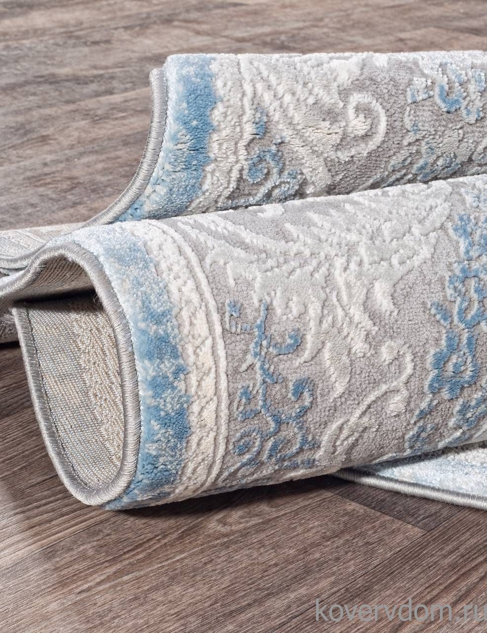 Ковер ARMINA 03880A BLUE / BLUE Овал Ковер ARMINA 03880A BLUE / BLUE Овал