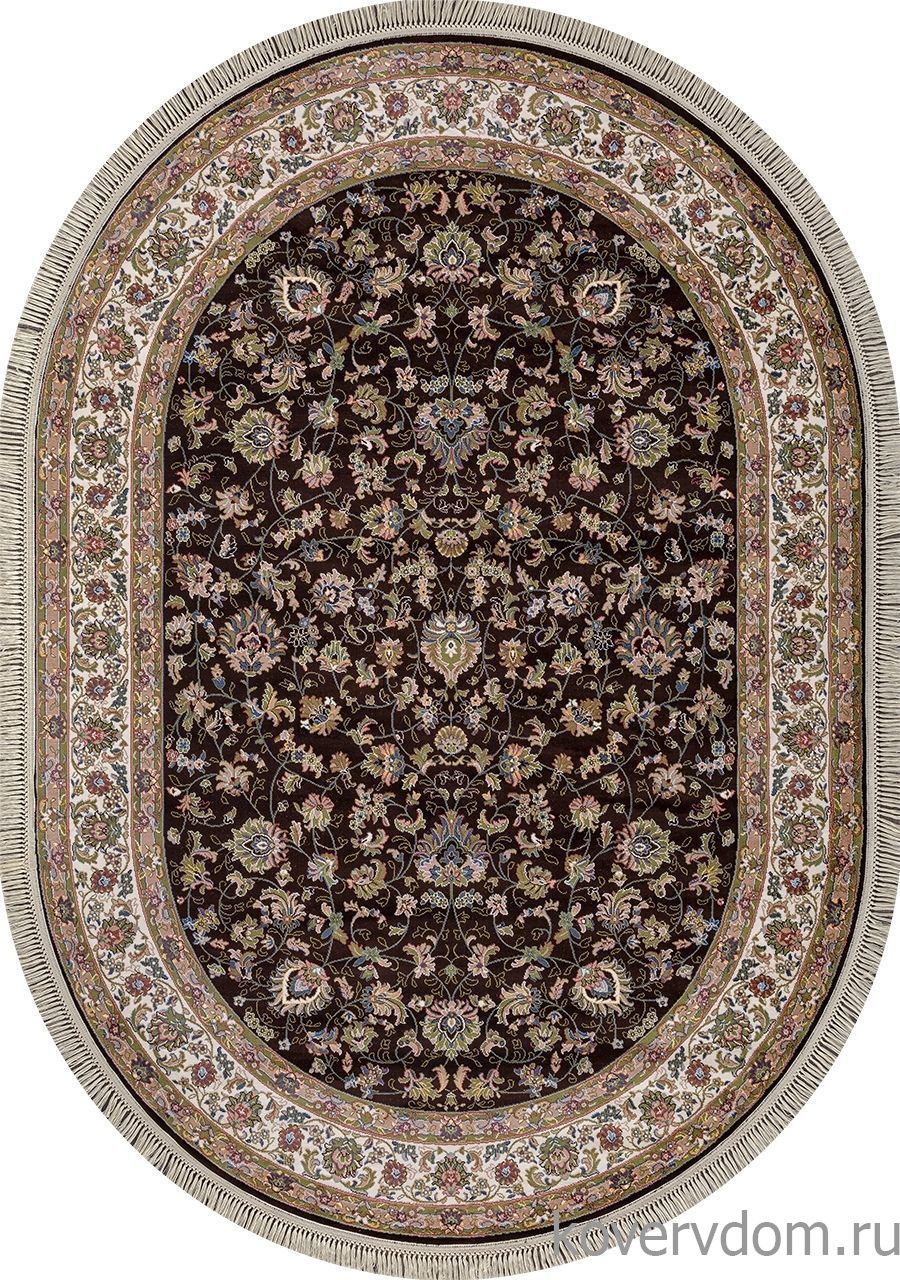 Ковер ARAVIA 5471 BROWN-CREAM Овал Ковер ARAVIA 5471 BROWN-CREAM Овал
