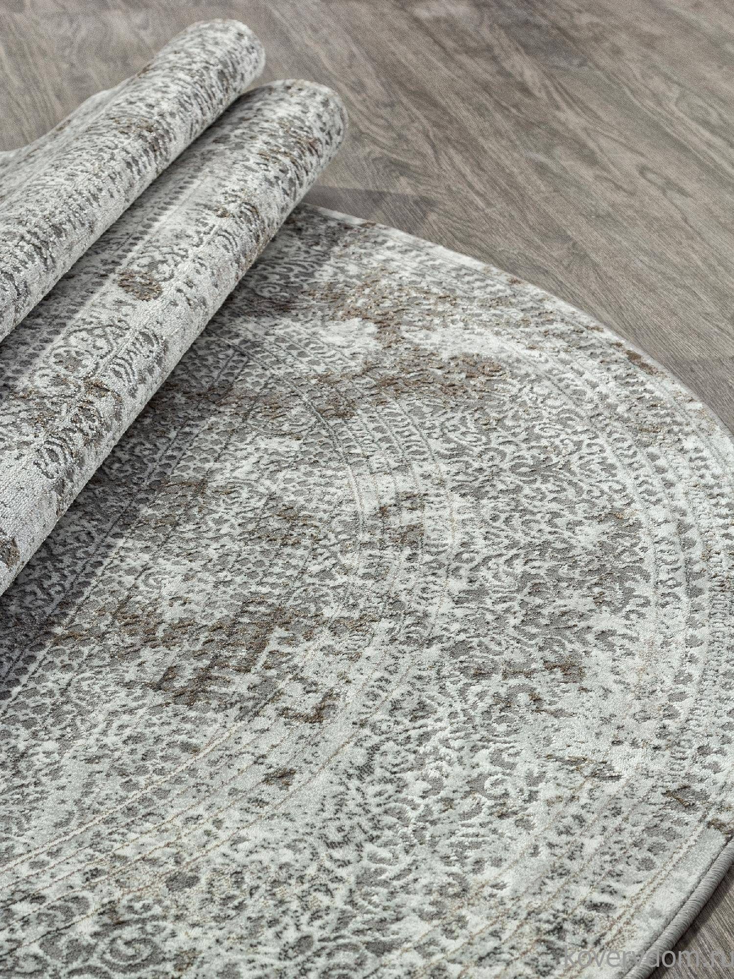 Ковер GRAFF F239 GRAY-BEIGE Овал Ковер GRAFF F239 GRAY-BEIGE Овал