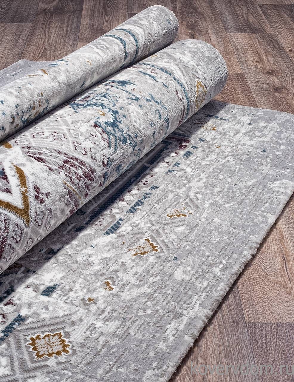 Ковер QUANTUM 03007G GREY / GREY Ковер QUANTUM 03007G GREY / GREY