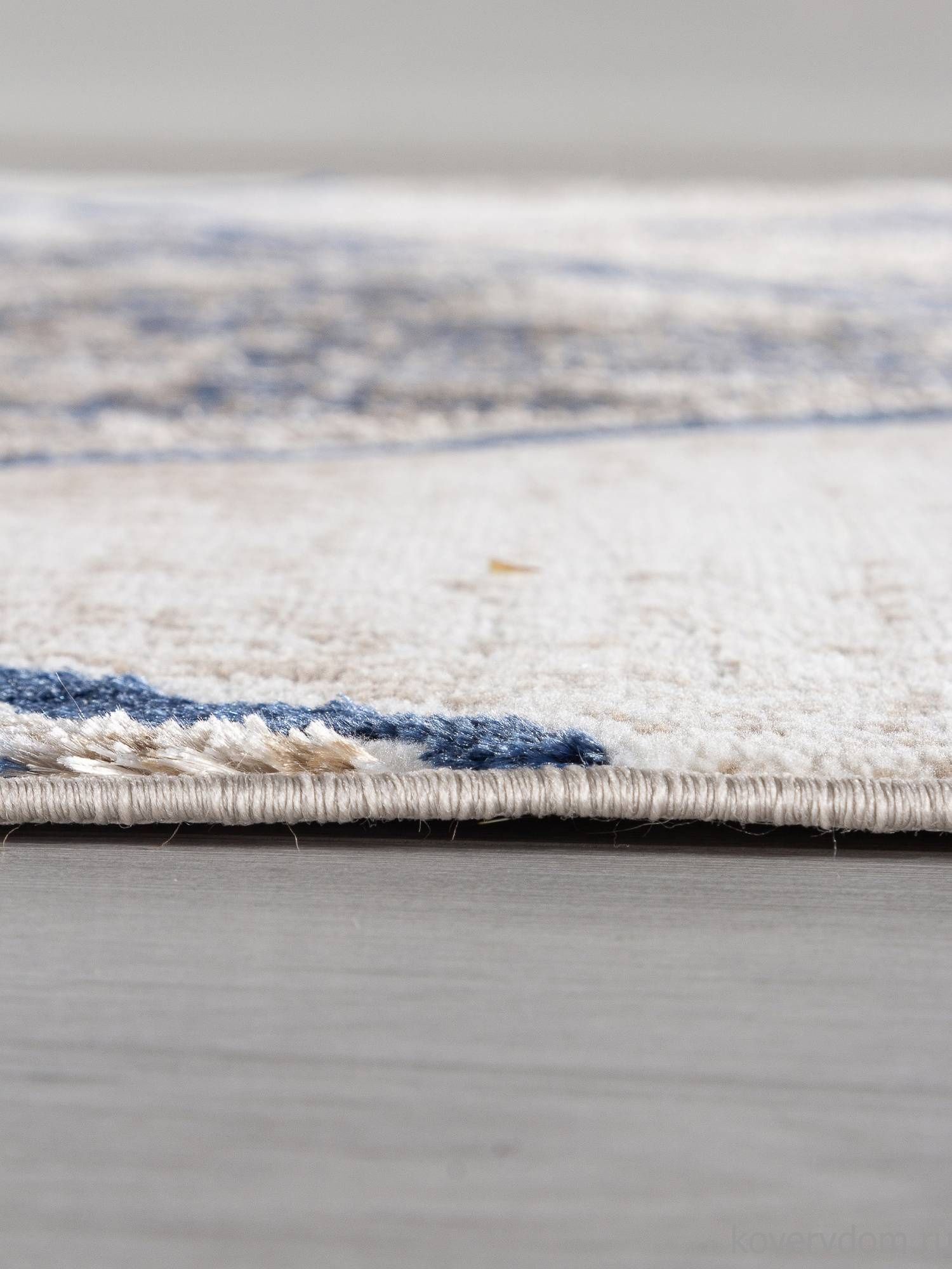 Ковер ANTEP O1702 630 CREAM / BLUE Овал Ковер ANTEP O1702 630 CREAM / BLUE Овал