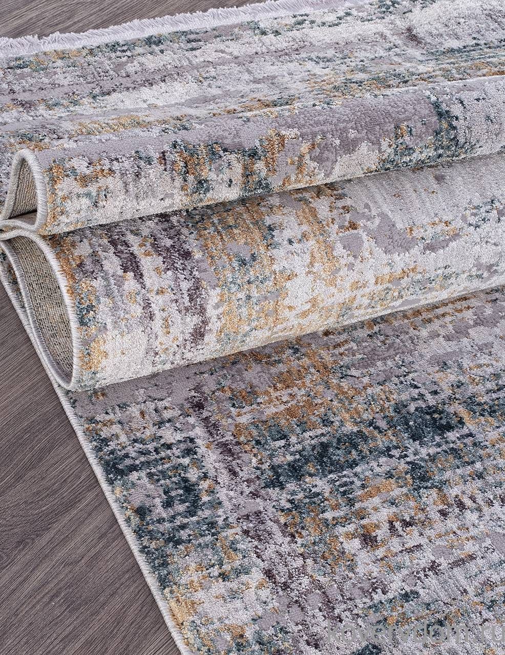 Ковер из полиэстера SEATTLE 03877A ACIK GRI / MAVI Ковер из полиэстера SEATTLE 03877A ACIK GRI / MAVI