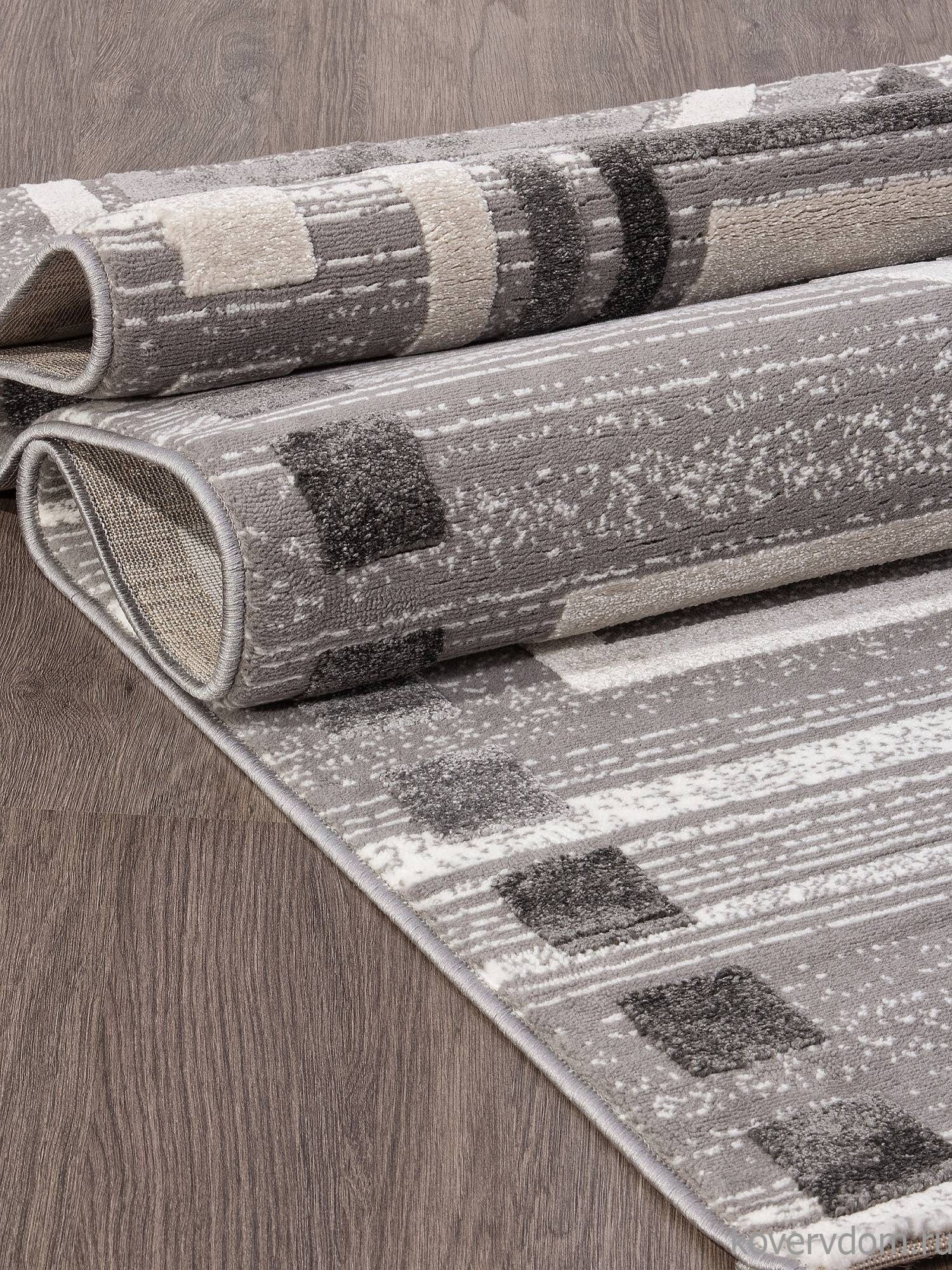 Ковер ECLIPSE QP015 WHITE / D.GRAY