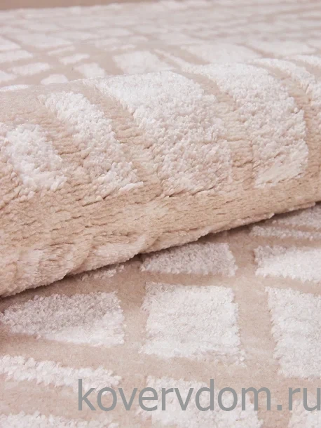 Ковер Milana 0A092A Cream-Cream Ковер Milana 0A092A Cream-Cream
