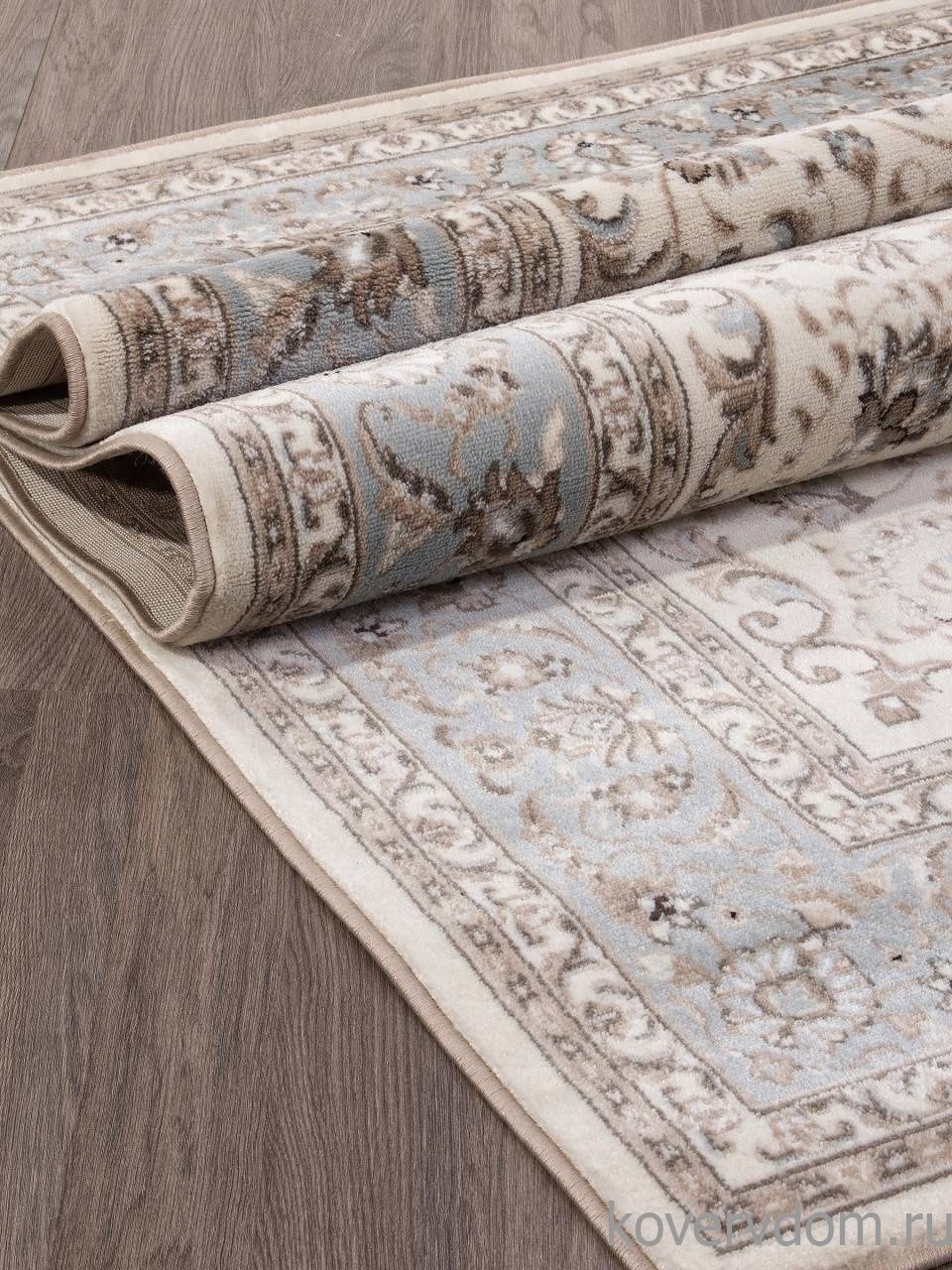 Ковер VALENCIA DELUXE F014 CREAM-L.BLUE Ковер VALENCIA DELUXE F014 CREAM-L.BLUE