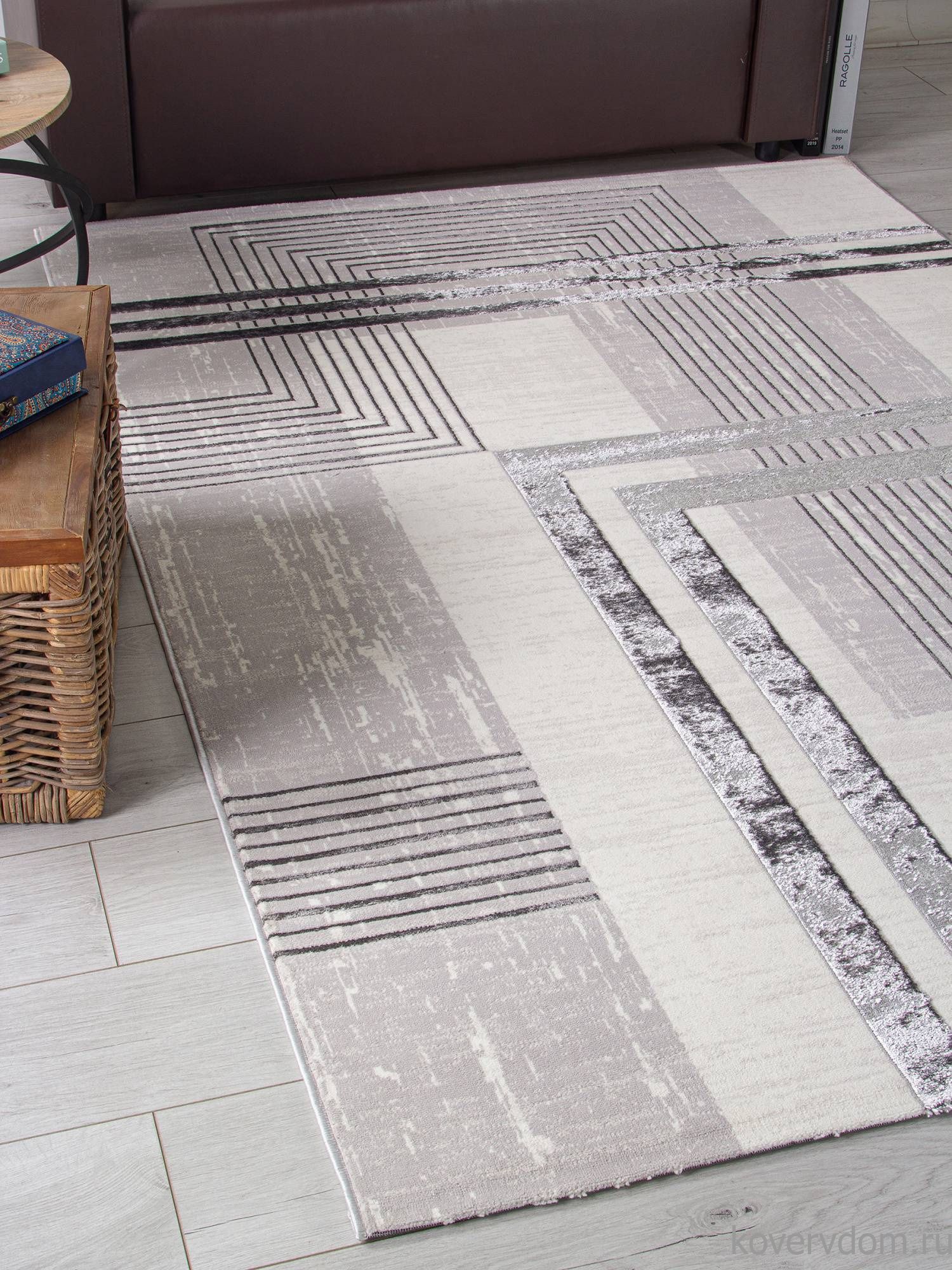 Ковер NOVA 04075A CREAM HB / ICE GREY HB