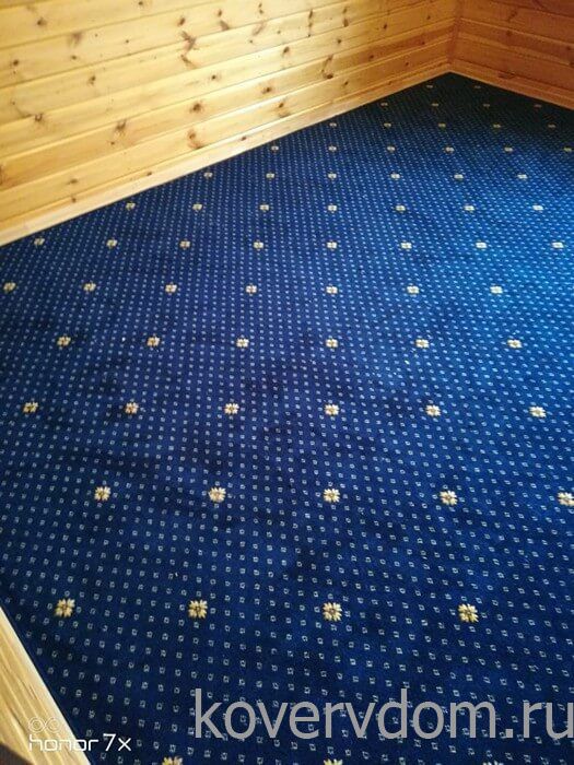 Полушерстяной ковер в бильярдный зал CLASSIC BLUE Полушерстяной ковер в бильярдный зал CLASSIC BLUE