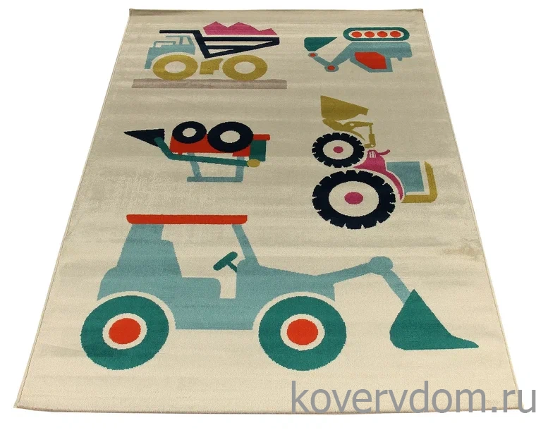 Детский ковер Sonic Kids Машины 1330 IA1 W Детский ковер Sonic Kids Машины 1330 IA1 W