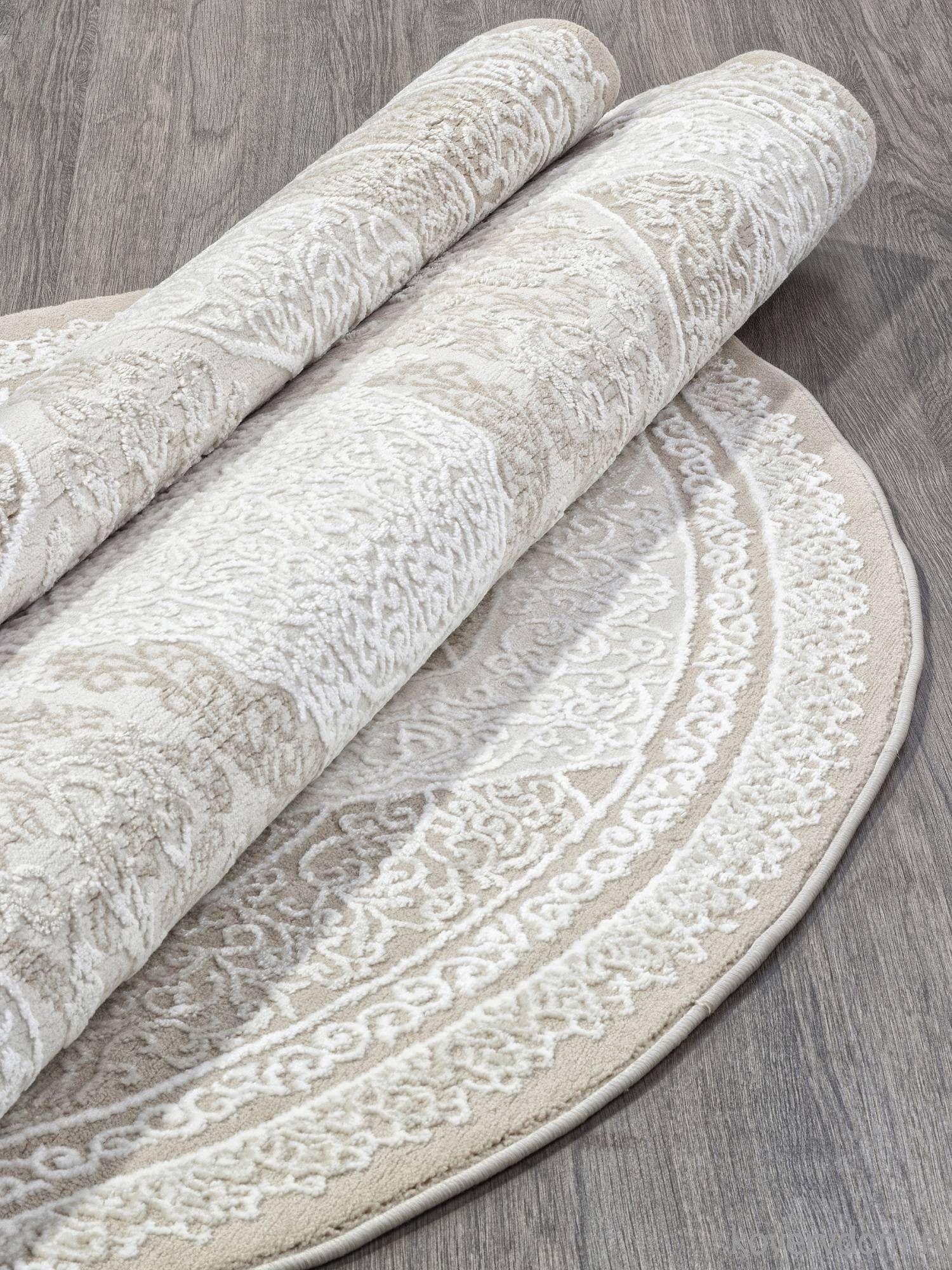 Ковер ARMINA 04088A BROWN / BROWN Круг Ковер ARMINA 04088A BROWN / BROWN Круг